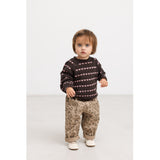 MarMar Light Cotton Wool Pattern Rose Frosting Hearts Torin B Stickad Blus