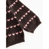 MarMar Light Cotton Wool Pattern Rose Frosting Hearts Torin B Stickad Blus