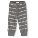 MarMar Light Cotton Wool Pattern Creamy Smiles Penn Stickad Byxor