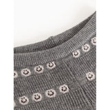 MarMar Light Cotton Wool Pattern Creamy Smiles Penn Stickad Byxor