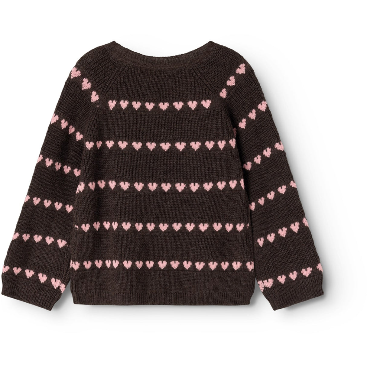MarMar Light Cotton Wool Pattern Rose Frosting Hearts Torin Stickad Blus