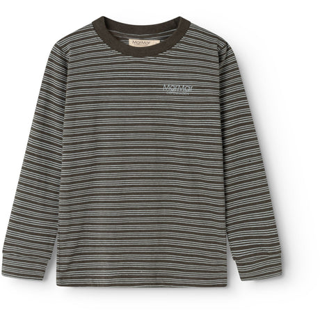 MarMar Modal Fine Stripe Ted LS Blus