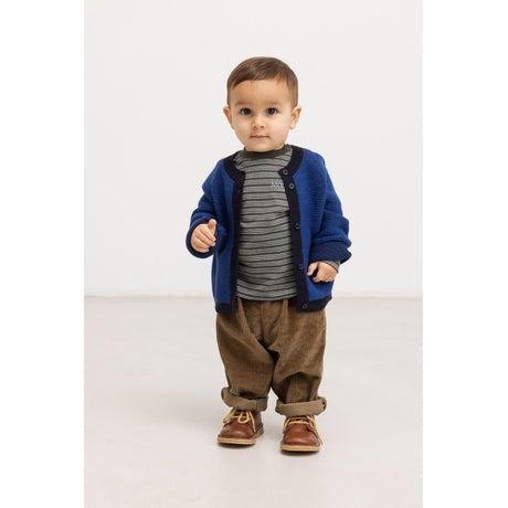 MarMar Modal Fine Stripe Ted LS Blus