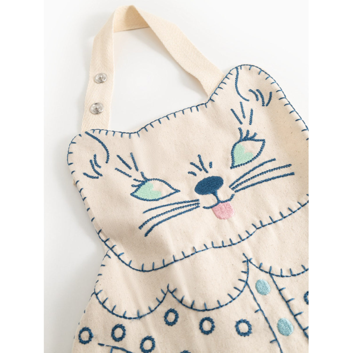 MarMar Light Canvas Home Natural Kitty Förkläde Förkläde