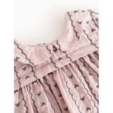 MarMar Light Embroidery Dusty Purple Bloom Tora Blus