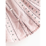 MarMar Light Embroidery Dusty Purple Bloom Tora Blus