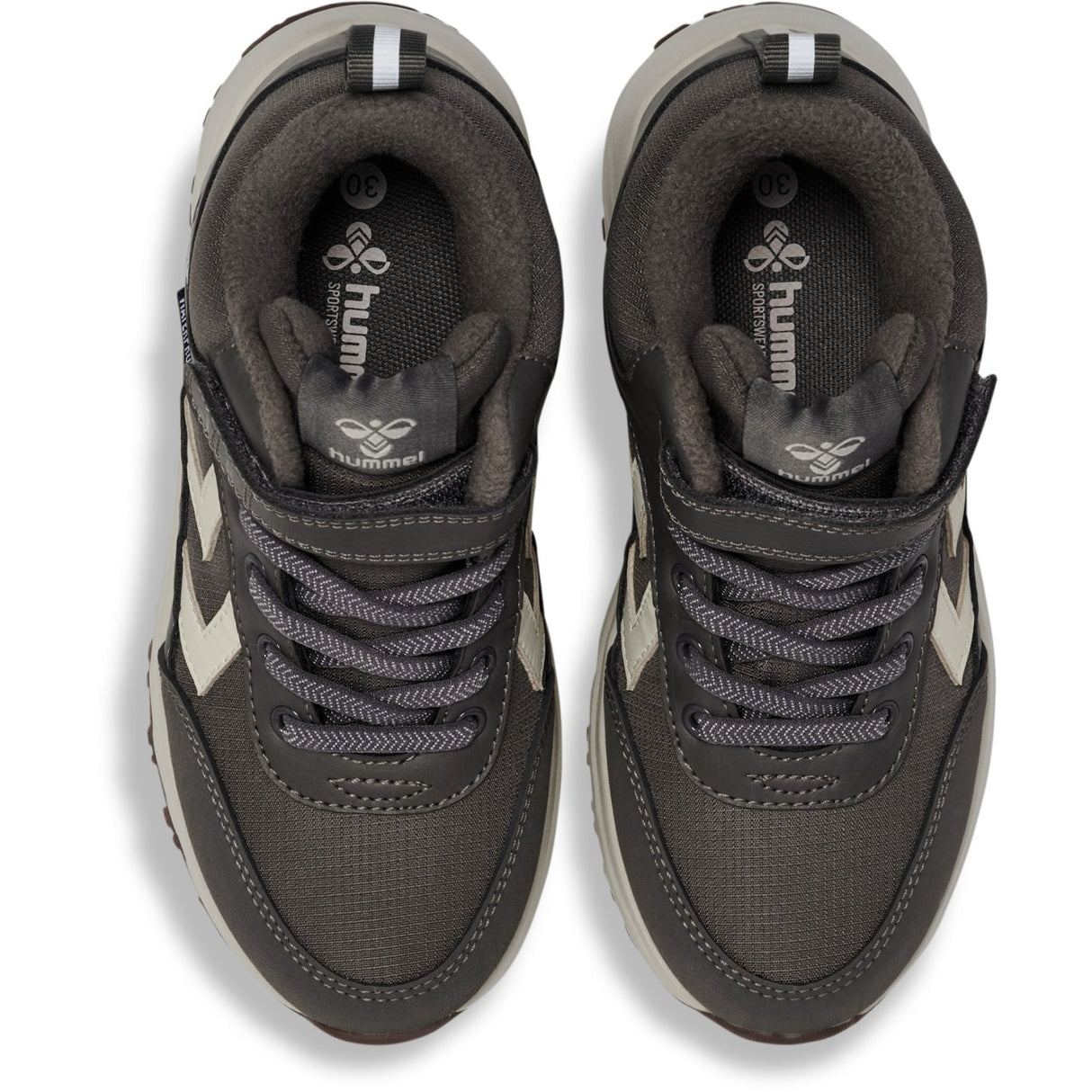 Hummel Dark Gull Gray Root Tex Jr Stövlar