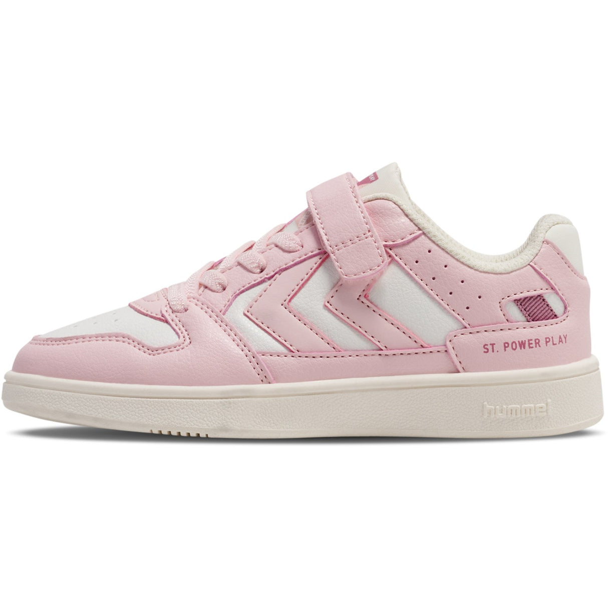 Hummel White/Pale Lilac St Power Leg Jr Sneakers