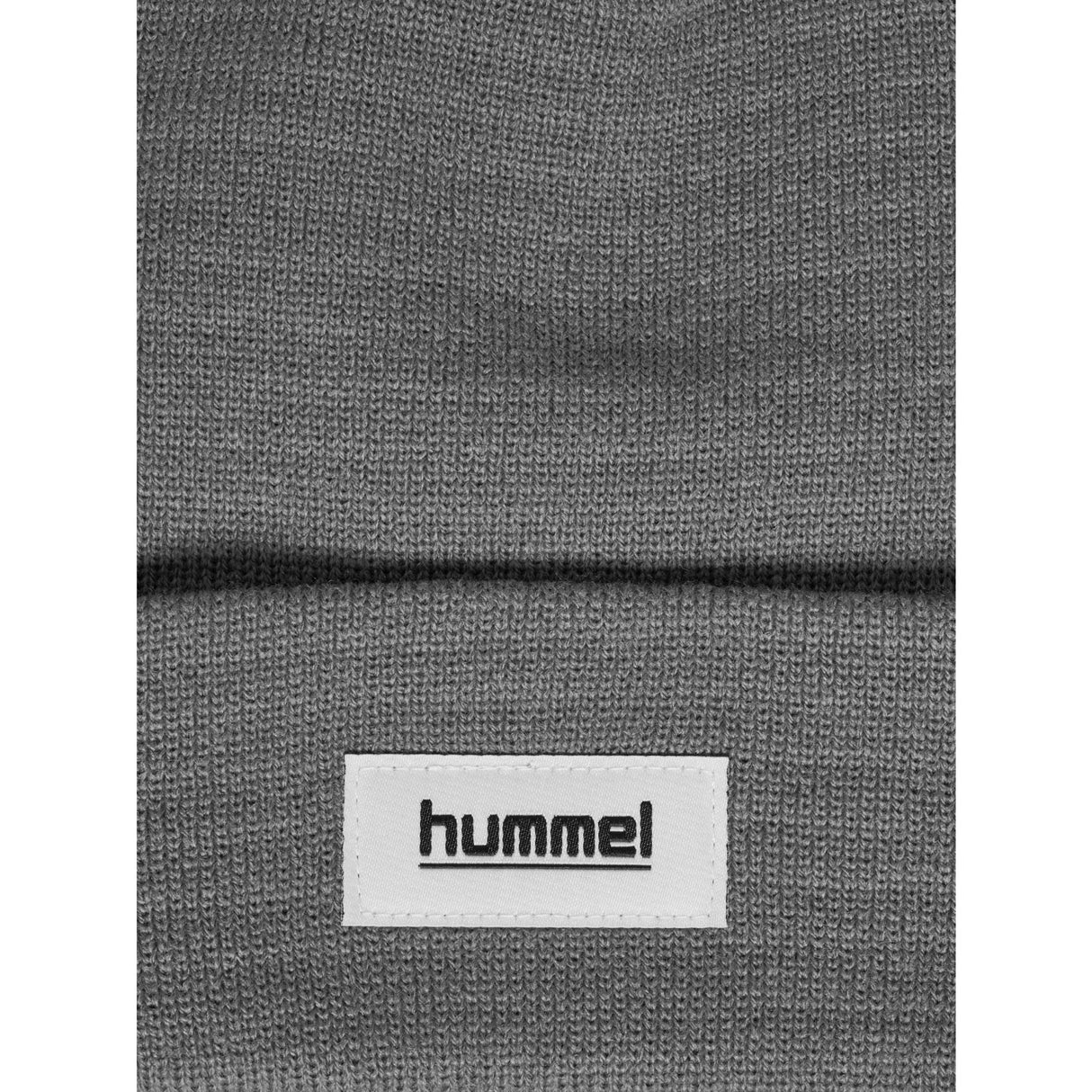 Hummel Dark Gull Gray Jr Stickad Beanie