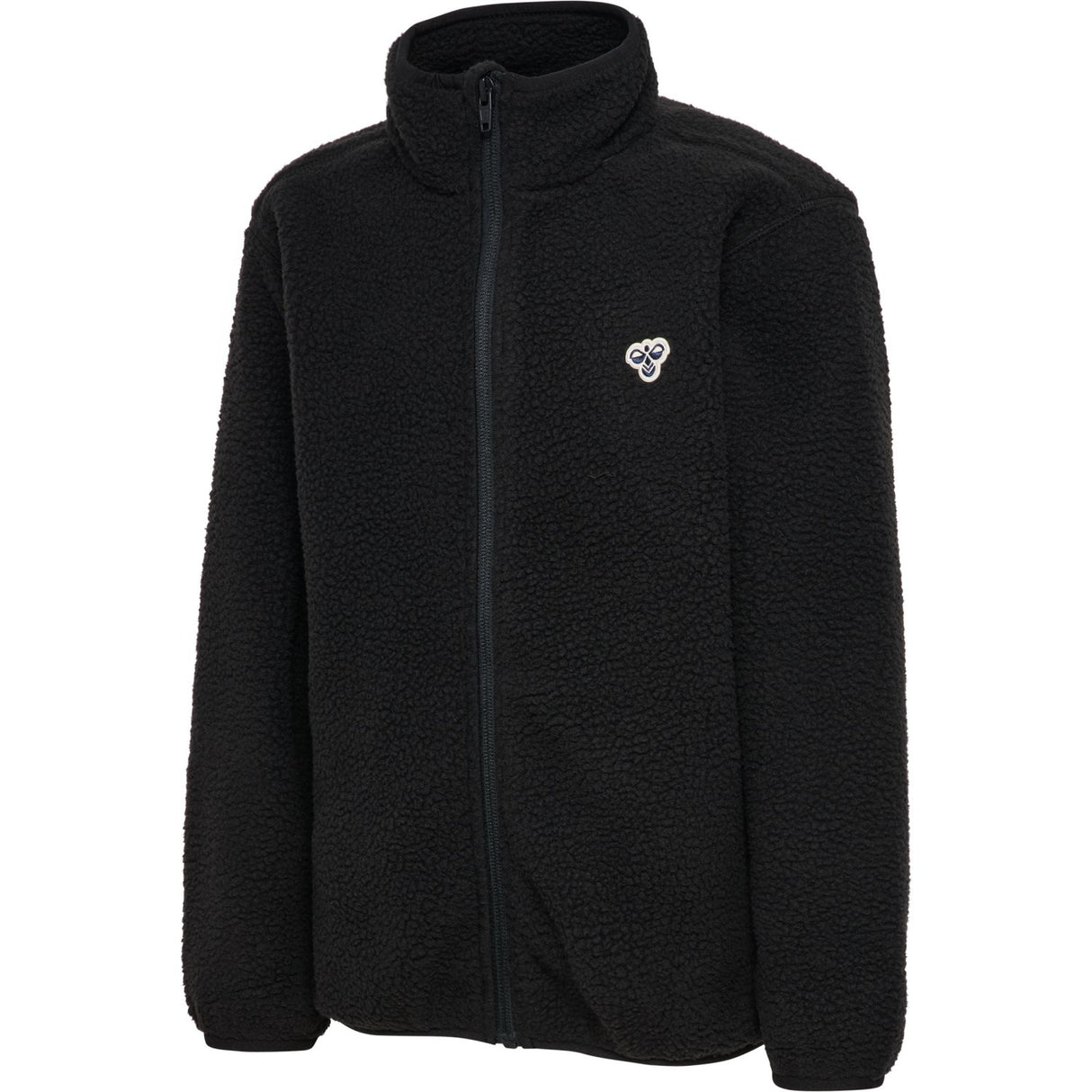 Hummel Black Jr Atlas Fleece Zip Jacka