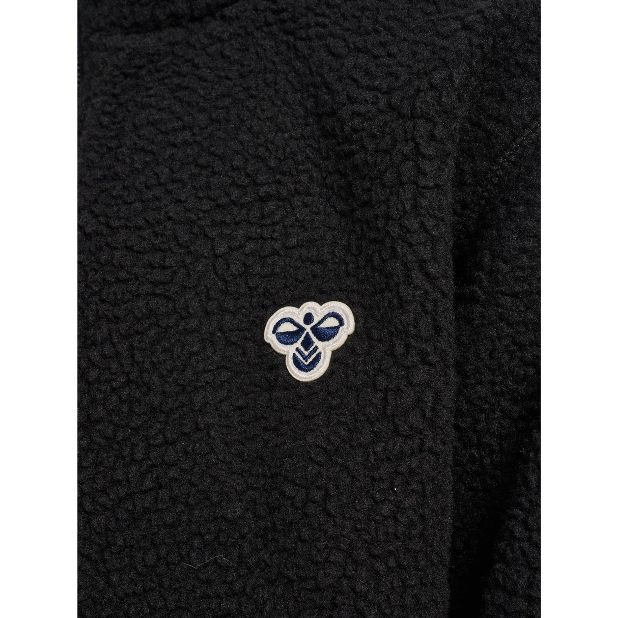 Hummel Black Jr Atlas Fleece Zip Jacka
