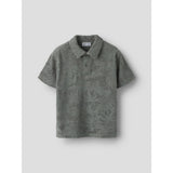 Name It Castor Gray Nkmfay Ss Nreg Pikétröja