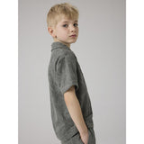 Name It Castor Gray Nkmfay Ss Nreg Pikétröja