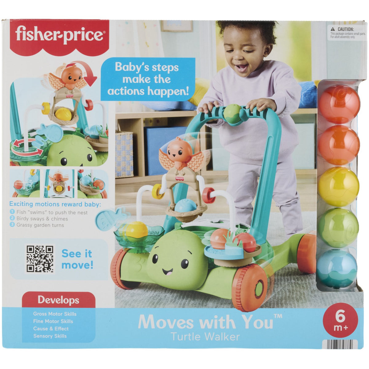 Fisher-Price® Skildpadde Gåbil