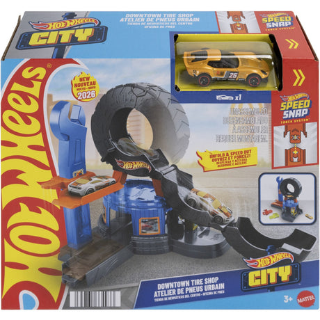 Hot Wheels City Downtown Dækbutik