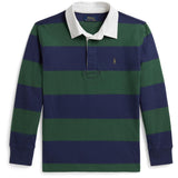 Polo Ralph Lauren Verano Green/Rustic Navy Rugby Pikétröja