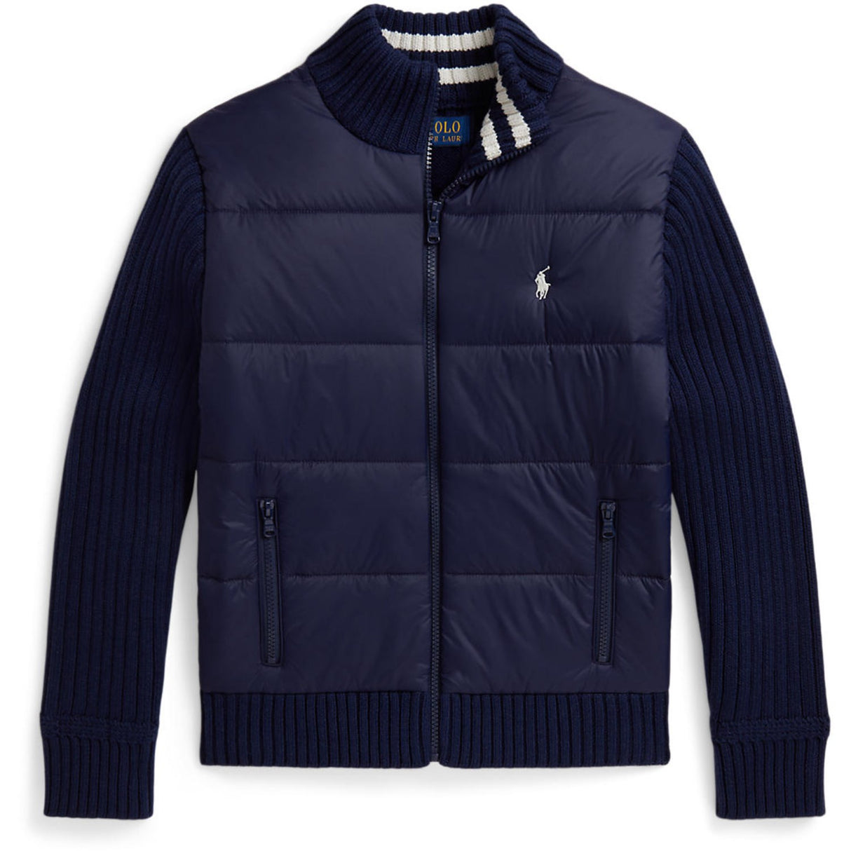 Polo Ralph Lauren Newport Navy Multi Full Zip Jacka