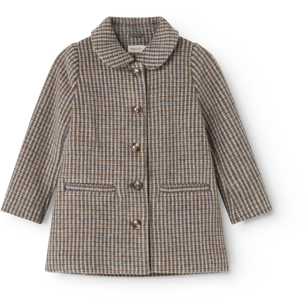 MarMar Wool Check Heritage Check Olive Jacka