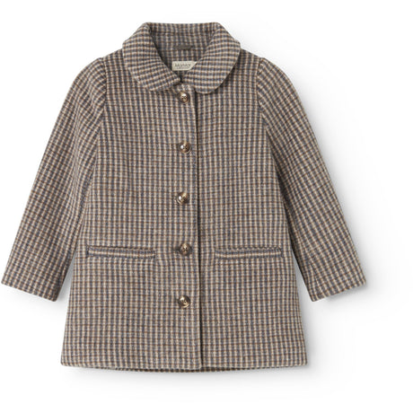 MarMar Wool Check Heritage Check Olive Jacka
