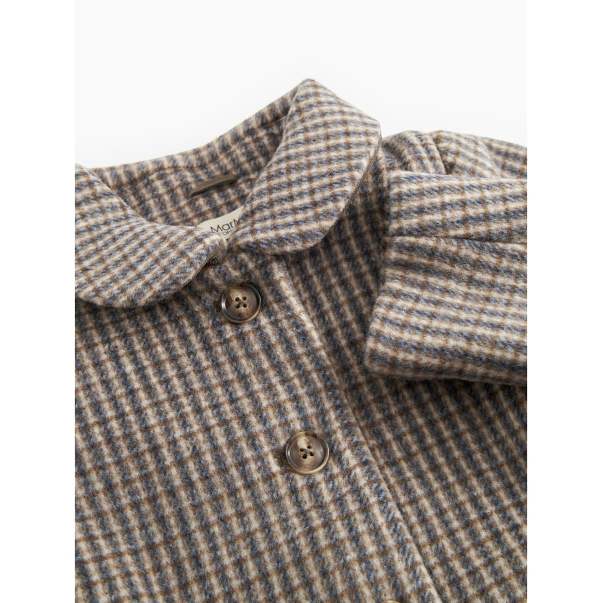 MarMar Wool Check Heritage Check Olive Jacka