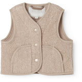 MarMar Bonded Teddy Muddy Melange Ollas Waistcoat