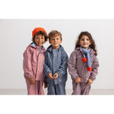 MarMar Rainwear Pink Brown Stripes Oddy Sett