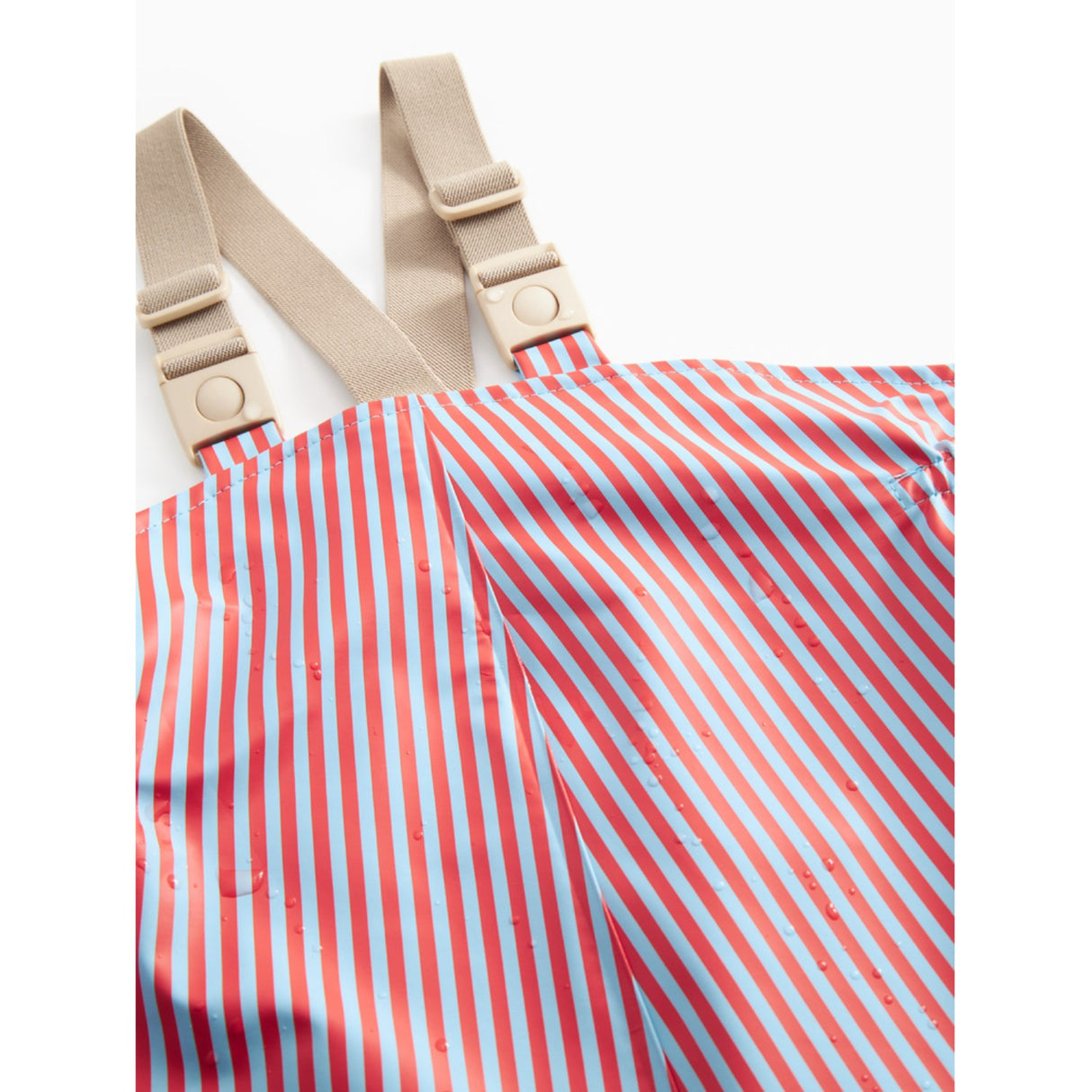 MarMar Rainwear Blue Red Stripes Oddy Sett