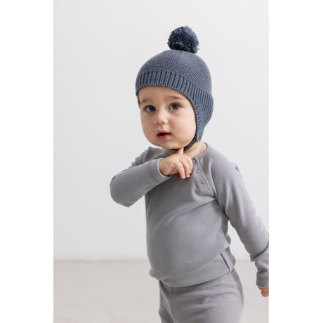MarMar Light Cotton Wool Fisherman Rainstorm Aly Pompom Mössa