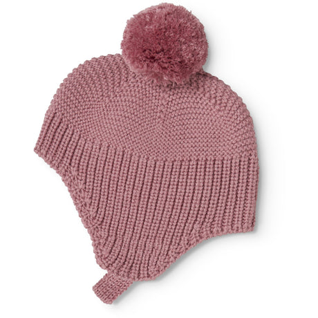 MarMar Light Cotton Wool Fisherman Autumn Russet Aly Pompom Mössa