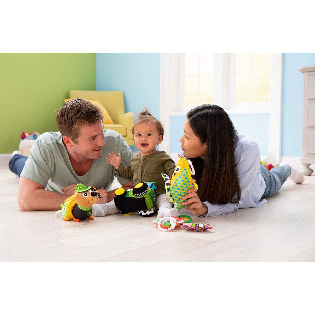 Lamaze John Deere Traktor Clip & Go