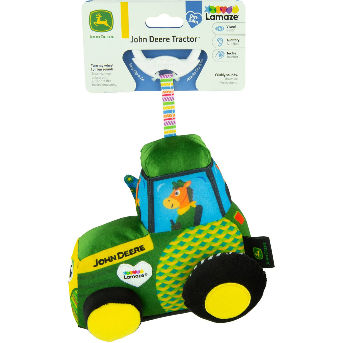 Lamaze John Deere Traktor Clip & Go