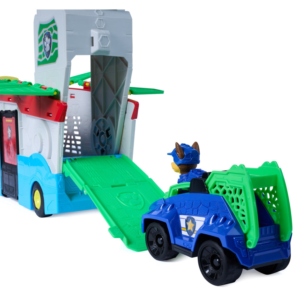 Paw Patrol Movie 3 2i1 Dino Mobil Hovedkvarter