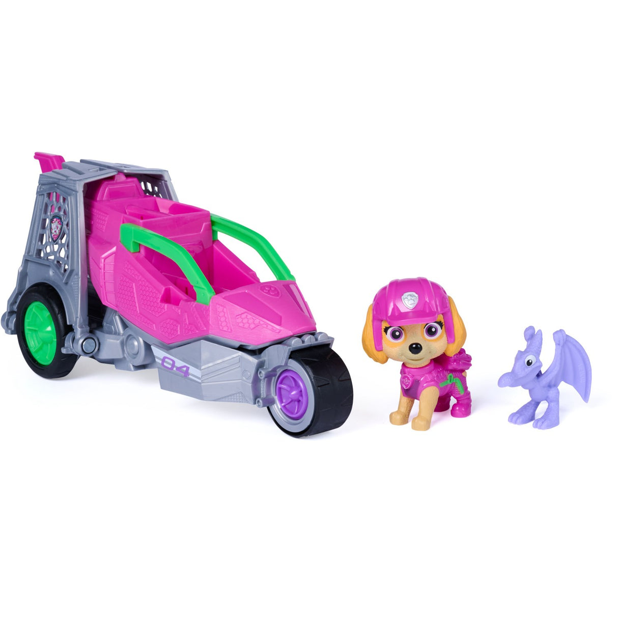Paw Patrol Movie 3 Dino Tema Køretøj Skye