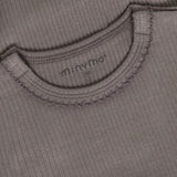 Minymo Plum Truffle Body Ls Rib