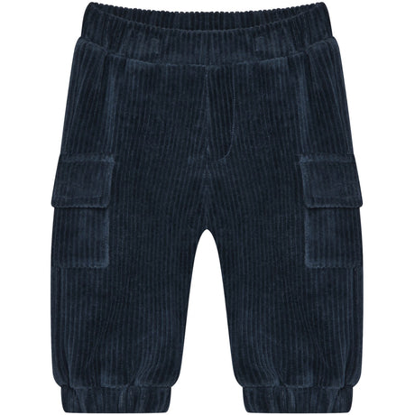 Minymo Midnight Navy Byxor Velour