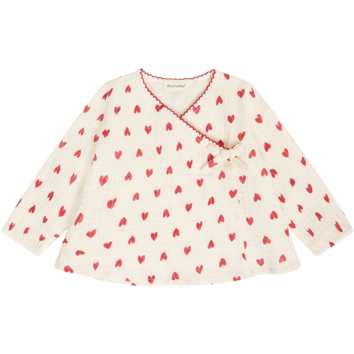 Minymo Eggnog Blus Ls Aop