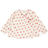 Minymo Eggnog Blus Ls Aop