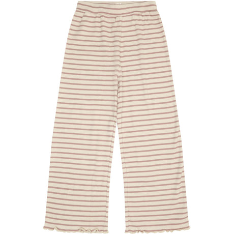 Minymo Fawn Byxor Y/D Rib