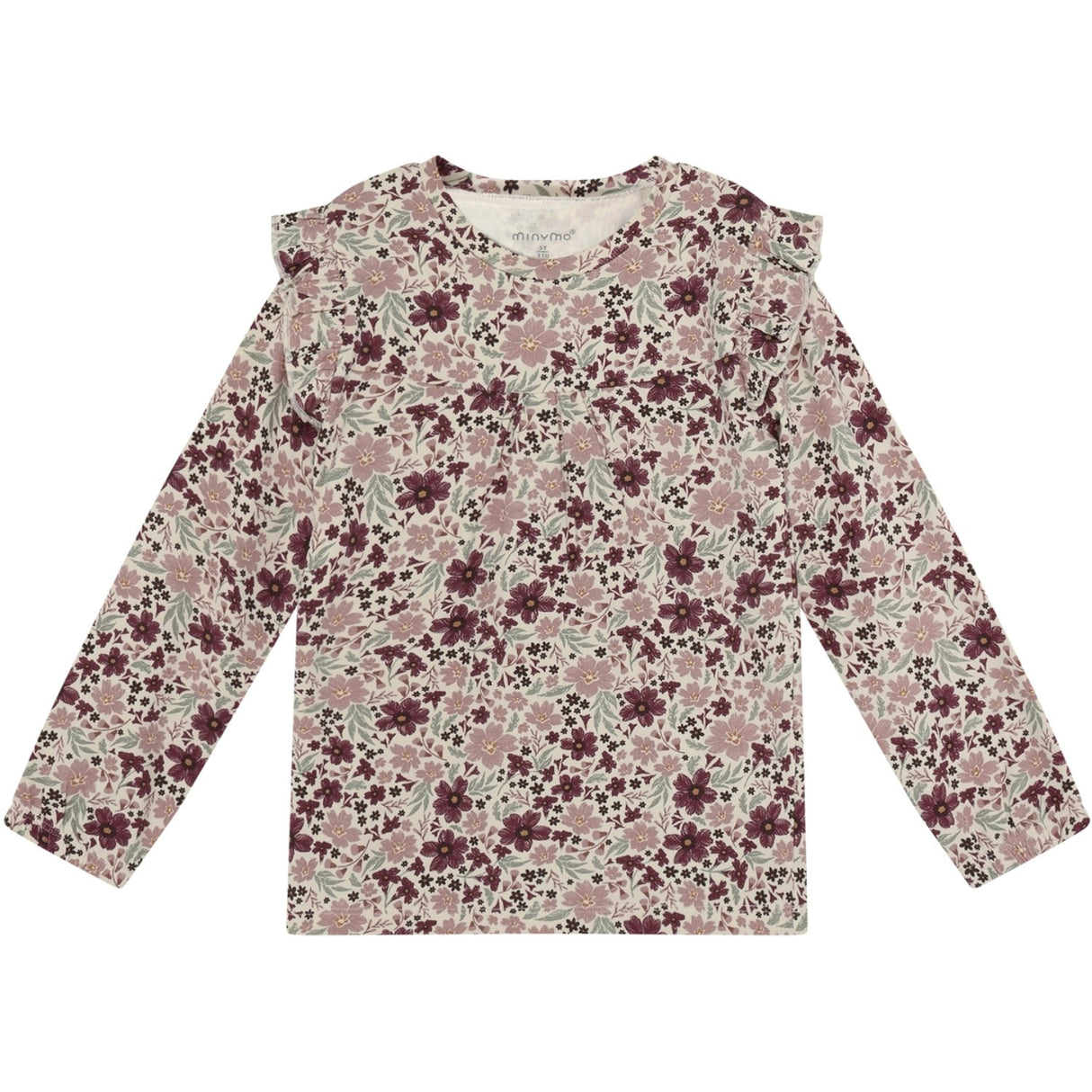Minymo Fawn Pyjamas Ls Sett Aop