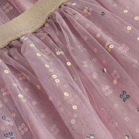 Minymo Twillight Mauve Kjol Mesh M/ Sequins