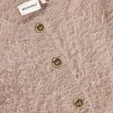 Minymo Bark Cardigan Stickad M/ Glitter
