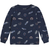 Minymo Dark Sapphire Pyjamas Ls Sett Aop