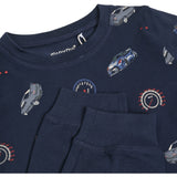Minymo Dark Sapphire Pyjamas Ls Sett Aop