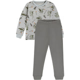 Minymo Profile Gray Pyjamas Ls Sett Aop