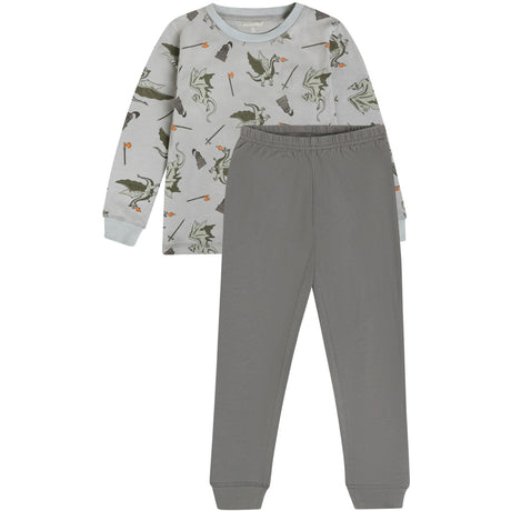 Minymo Profile Gray Pyjamas Ls Sett Aop