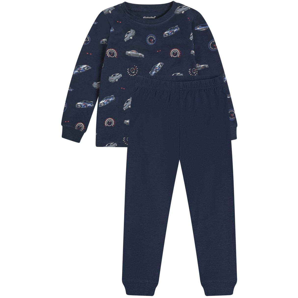 Minymo Dark Sapphire Pyjamas Ls Sett Aop