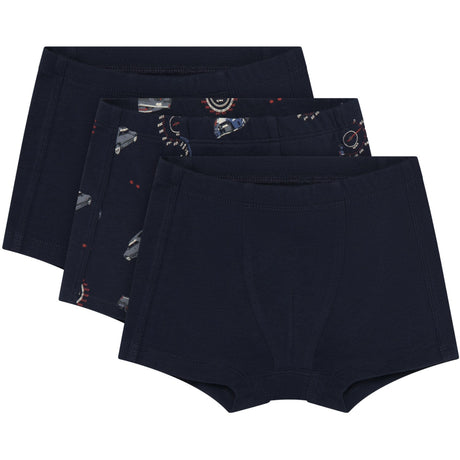 Minymo Dark Sapphire Kalsonger 3-Pack Aop