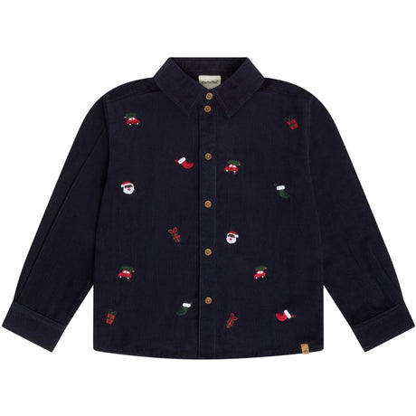 Minymo Parisian Night Skjorta Ls Cord