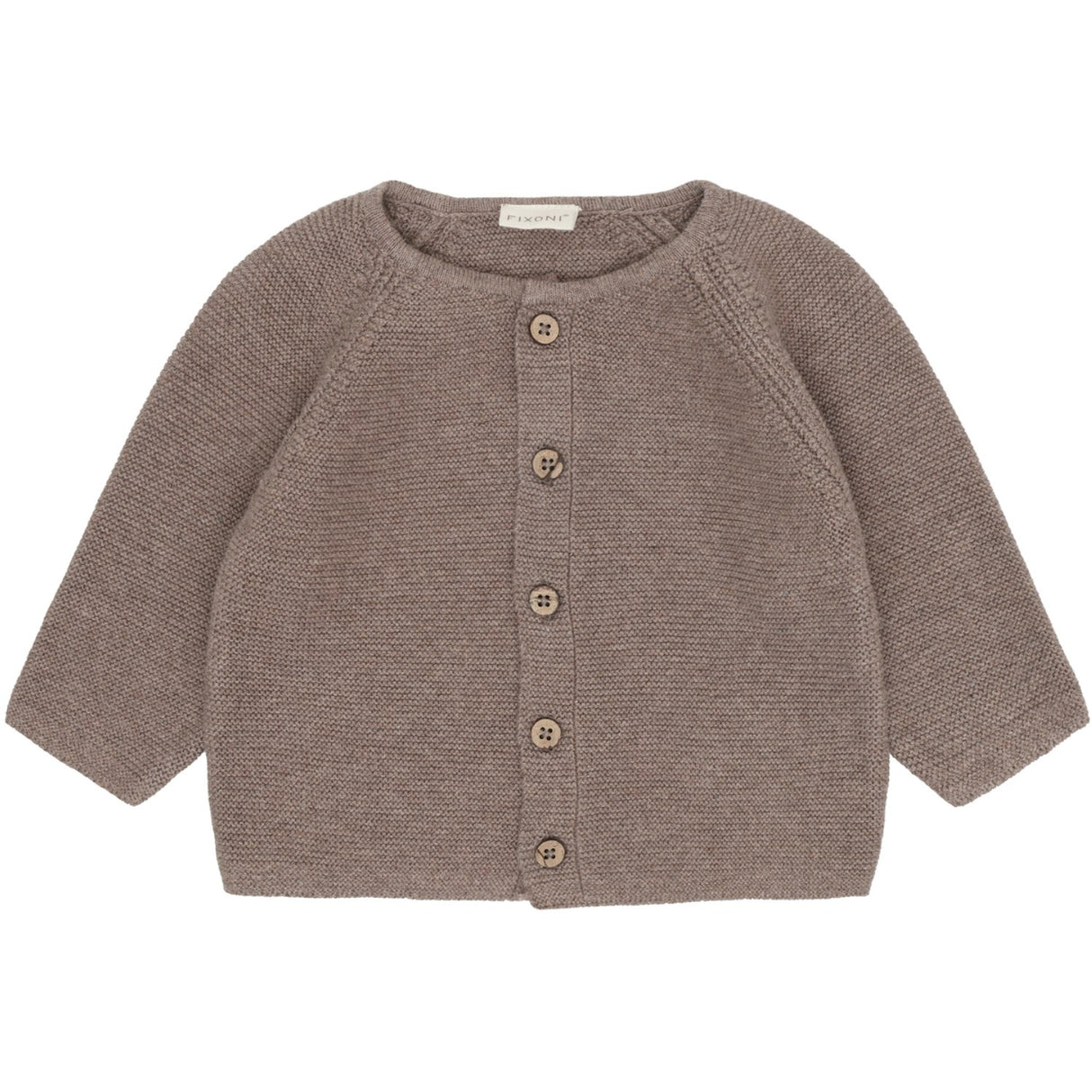 FIXONI Mountain Trial Melange Cardigan Stickad