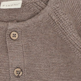 FIXONI Mountain Trial Melange Cardigan Stickad